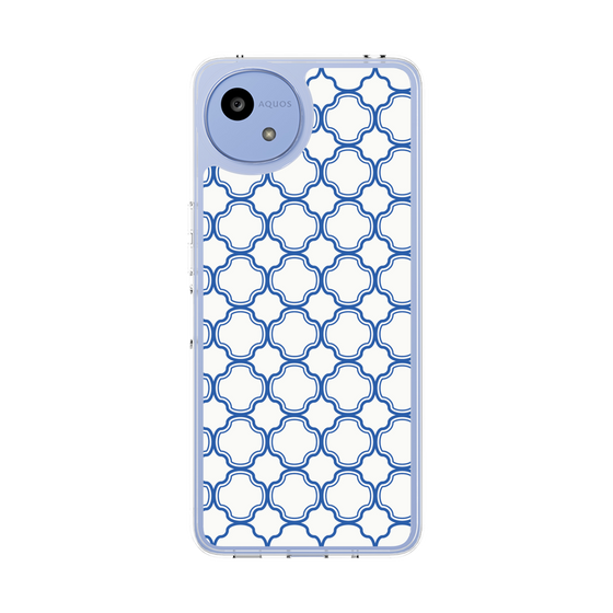 Slim Protection Case［ Moroccan3 - Blue ］