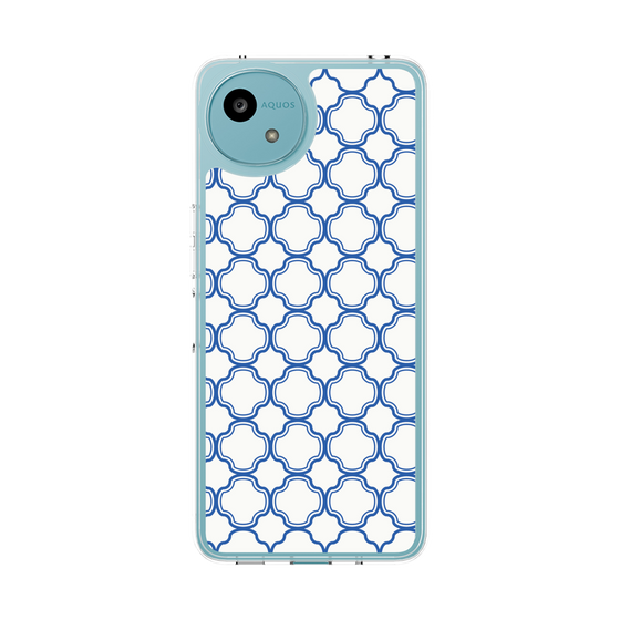 Slim Protection Case［ Moroccan3 - Blue ］