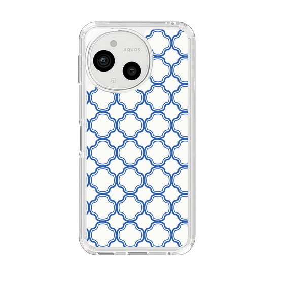 Slim Protection Case［ Moroccan3 - Blue ］