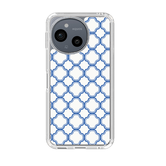 Slim Protection Case［ Moroccan3 - Blue ］