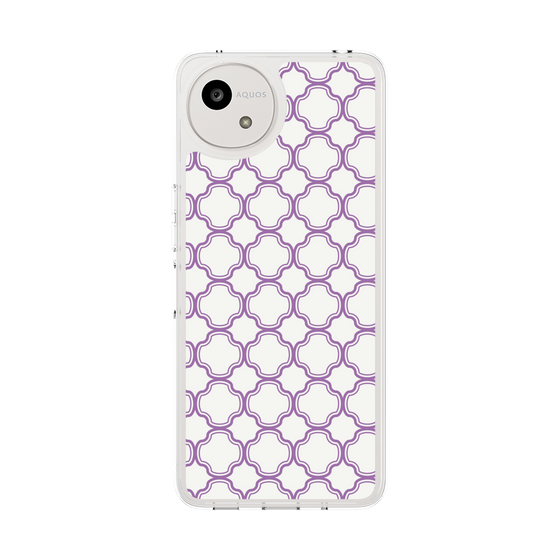 Slim Protection Case［ Moroccan3 - Purple ］