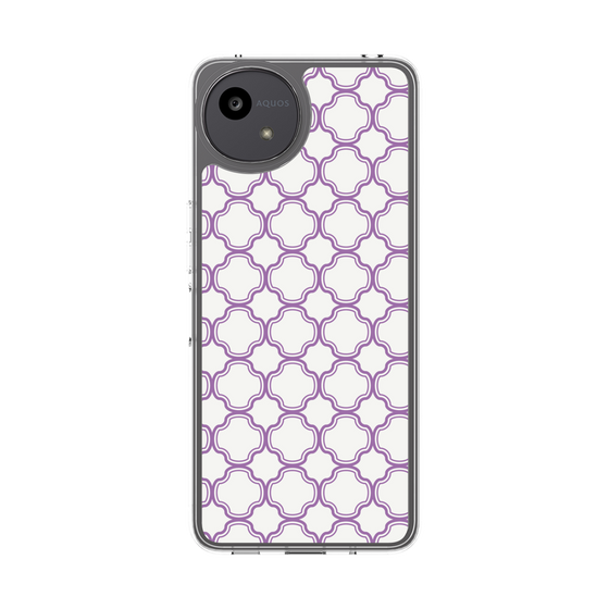 Slim Protection Case［ Moroccan3 - Purple ］