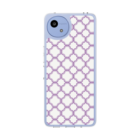 Slim Protection Case［ Moroccan3 - Purple ］