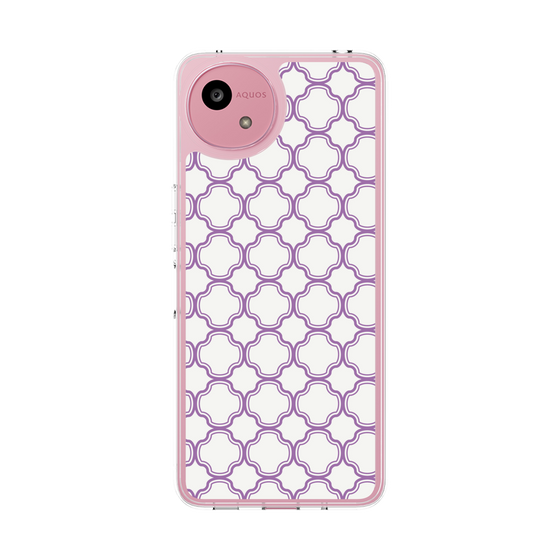 Slim Protection Case［ Moroccan3 - Purple ］