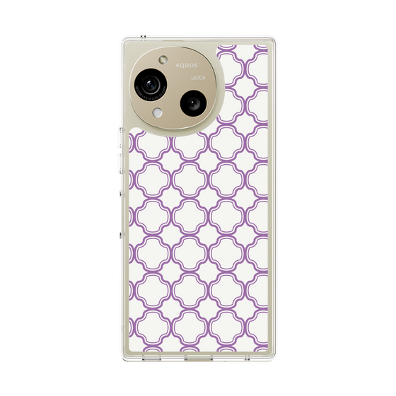 Slim Protection Case［ Moroccan3 - Purple ］