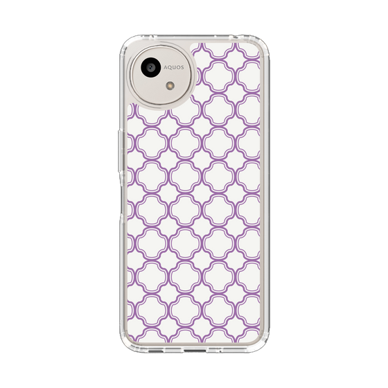 Slim Protection Case［ Moroccan3 - Purple ］
