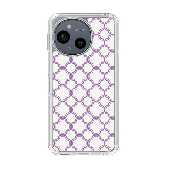 Slim Protection Case［ Moroccan3 - Purple ］