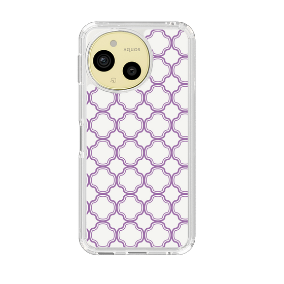 Slim Protection Case［ Moroccan3 - Purple ］