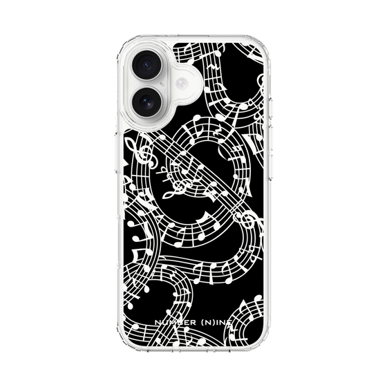 Slim Protection Case［ NUMBER (N)INE - All-Over Musical Notes Pattern ］