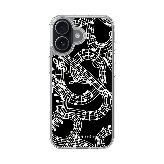 Slim Protection Case［ NUMBER (N)INE - All-Over Musical Notes Pattern ］