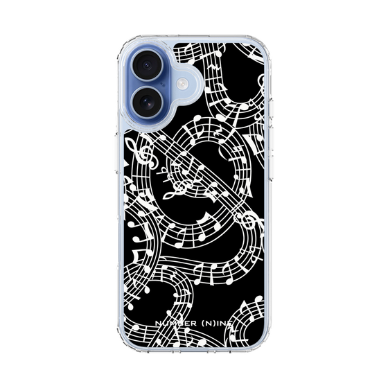 Slim Protection Case［ NUMBER (N)INE - All-Over Musical Notes Pattern ］