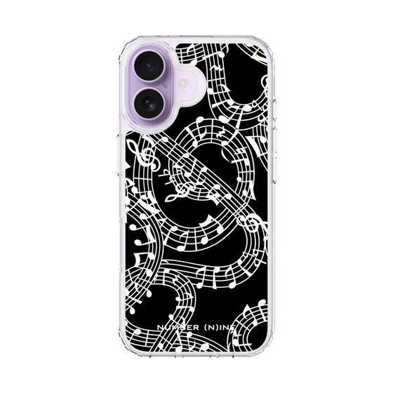 Slim Protection Case［ NUMBER (N)INE - All-Over Musical Notes Pattern ］