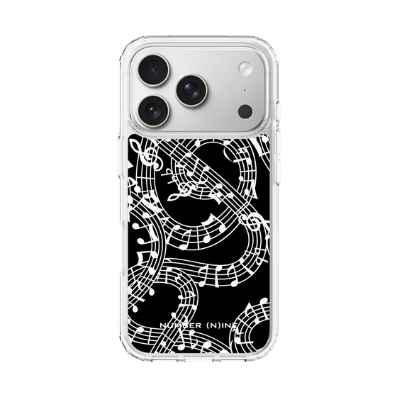 Slim Protection Case［ NUMBER (N)INE - All-Over Musical Notes Pattern ］