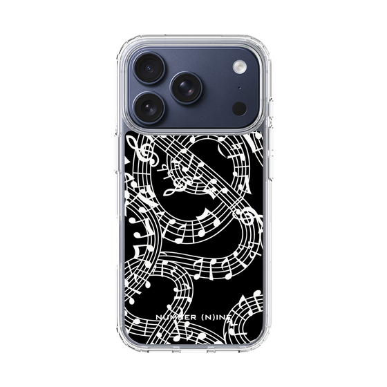 Slim Protection Case［ NUMBER (N)INE - All-Over Musical Notes Pattern ］