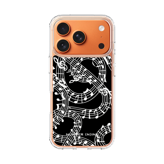 Slim Protection Case［ NUMBER (N)INE - All-Over Musical Notes Pattern ］