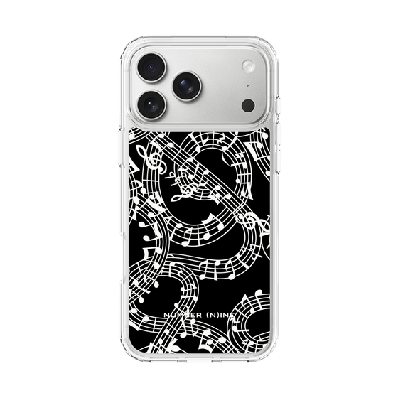 Slim Protection Case［ NUMBER (N)INE - All-Over Musical Notes Pattern ］