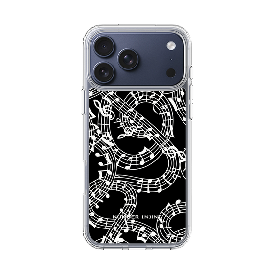 Slim Protection Case［ NUMBER (N)INE - All-Over Musical Notes Pattern ］