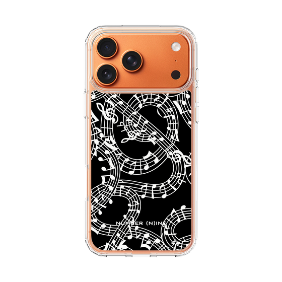 Slim Protection Case［ NUMBER (N)INE - All-Over Musical Notes Pattern ］