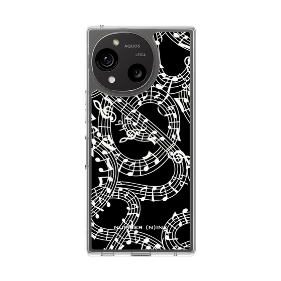Slim Protection Case［ NUMBER (N)INE - All-Over Musical Notes Pattern ］