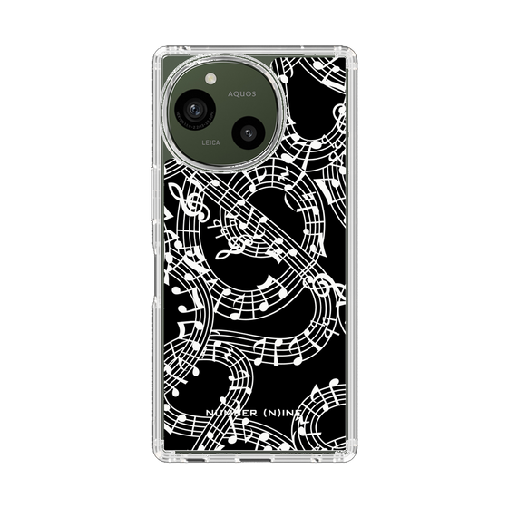 Slim Protection Case［ NUMBER (N)INE - All-Over Musical Notes Pattern ］
