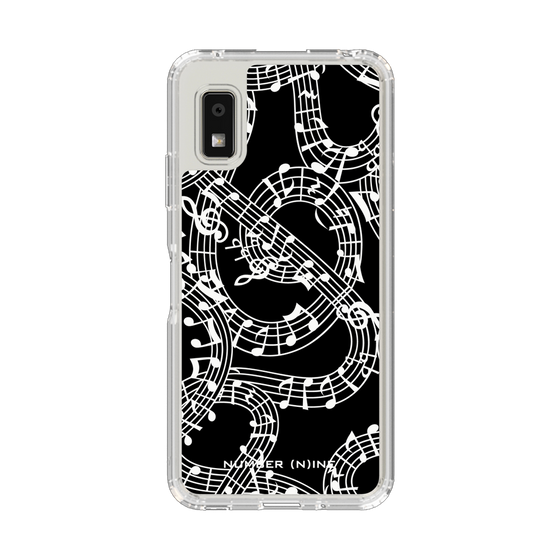 Slim Protection Case［ NUMBER (N)INE - All-Over Musical Notes Pattern ］