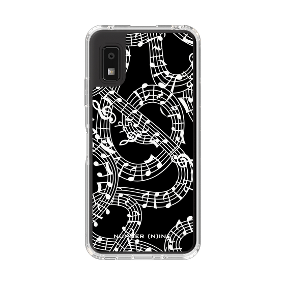 Slim Protection Case［ NUMBER (N)INE - All-Over Musical Notes Pattern ］