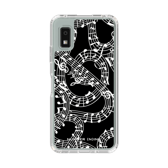 Slim Protection Case［ NUMBER (N)INE - All-Over Musical Notes Pattern ］