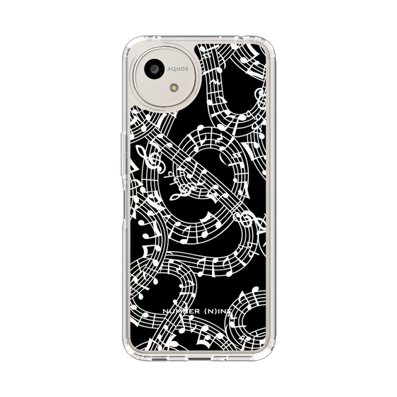 Slim Protection Case［ NUMBER (N)INE - All-Over Musical Notes Pattern ］