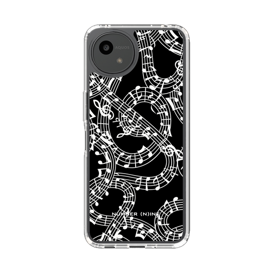 Slim Protection Case［ NUMBER (N)INE - All-Over Musical Notes Pattern ］