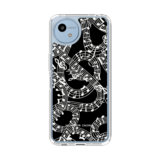 Slim Protection Case［ NUMBER (N)INE - All-Over Musical Notes Pattern ］