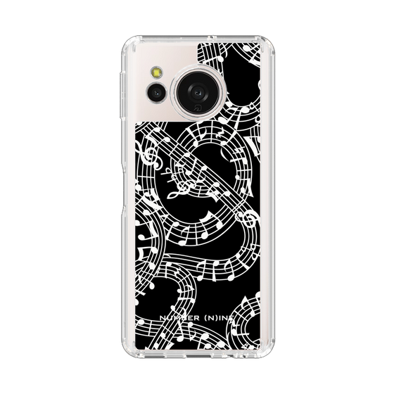 Slim Protection Case［ NUMBER (N)INE - All-Over Musical Notes Pattern ］