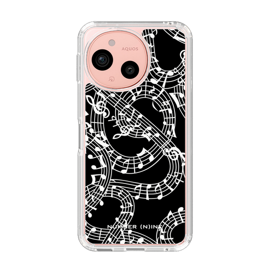 Slim Protection Case［ NUMBER (N)INE - All-Over Musical Notes Pattern ］