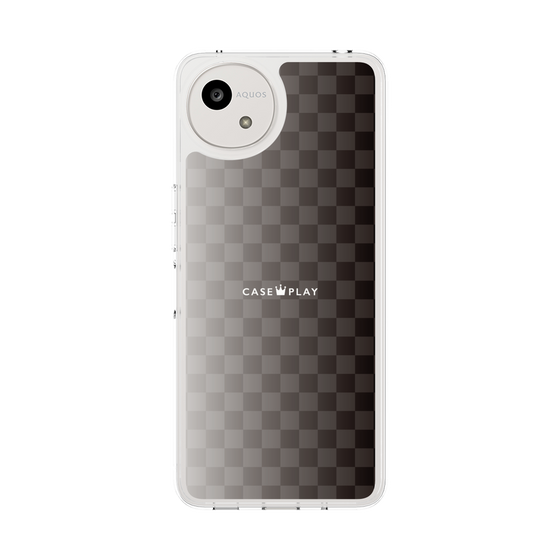 Slim Protection Case［ CASEPLAY Check - Black ］