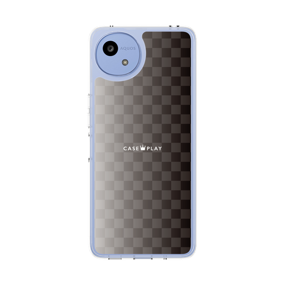 Slim Protection Case［ CASEPLAY Check - Black ］