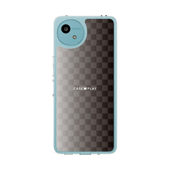 Slim Protection Case［ CASEPLAY Check - Black ］