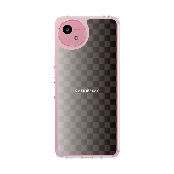 Slim Protection Case［ CASEPLAY Check - Black ］