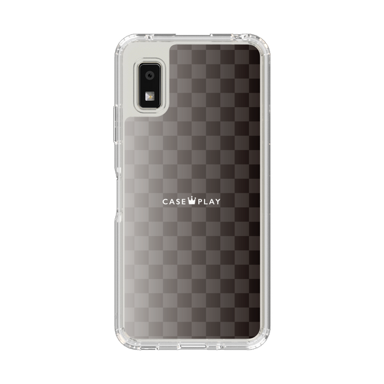 Slim Protection Case［ CASEPLAY Check - Black ］