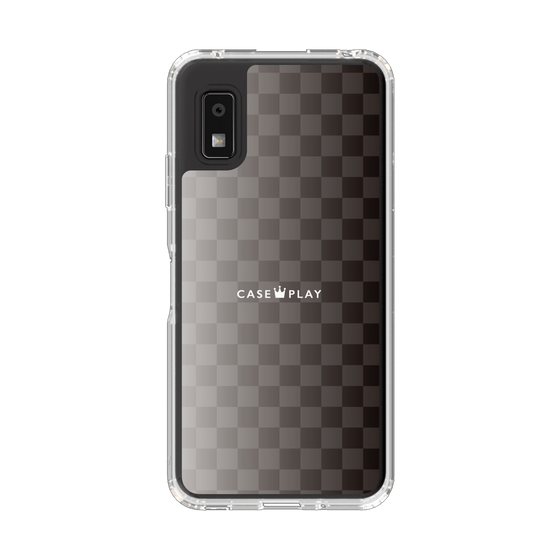 Slim Protection Case［ CASEPLAY Check - Black ］