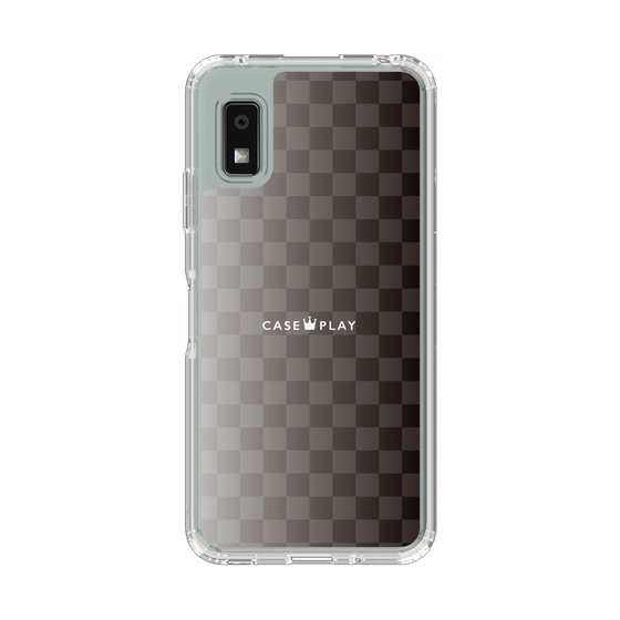 Slim Protection Case［ CASEPLAY Check - Black ］