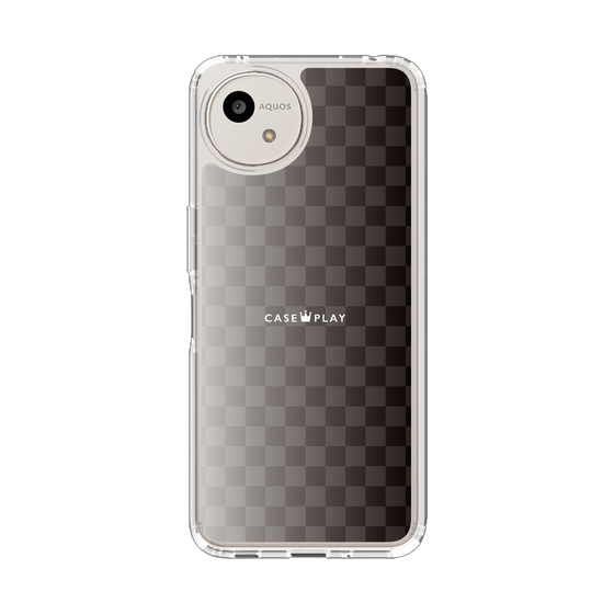 Slim Protection Case［ CASEPLAY Check - Black ］