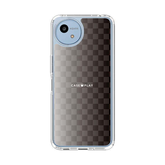 Slim Protection Case［ CASEPLAY Check - Black ］