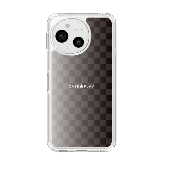 Slim Protection Case［ CASEPLAY Check - Black ］