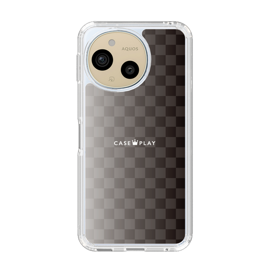 Slim Protection Case［ CASEPLAY Check - Black ］