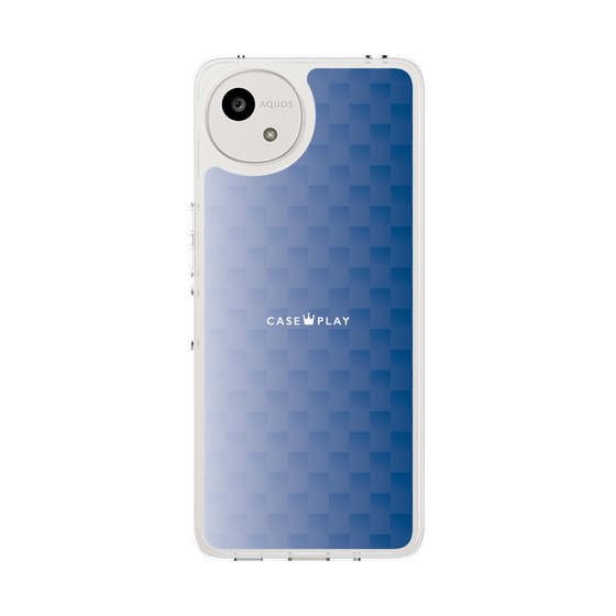 Slim Protection Case［ CASEPLAY Check - Blue ］