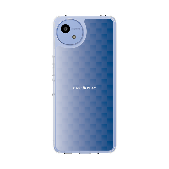 Slim Protection Case［ CASEPLAY Check - Blue ］