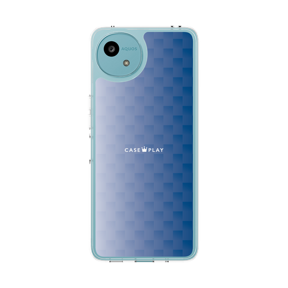 Slim Protection Case［ CASEPLAY Check - Blue ］