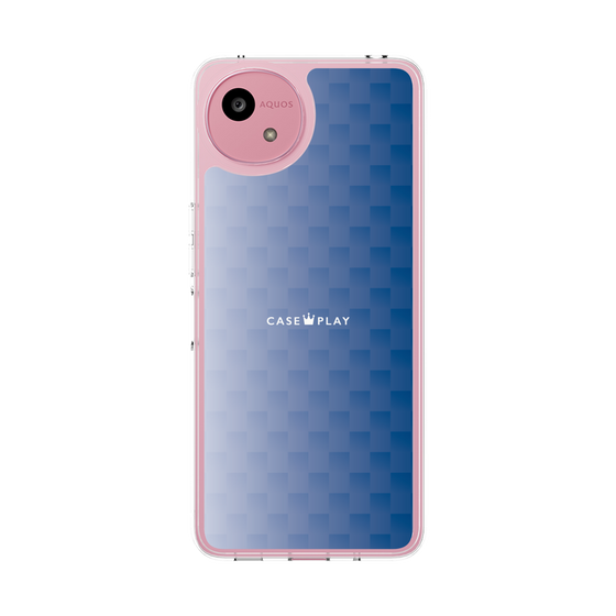 Slim Protection Case［ CASEPLAY Check - Blue ］