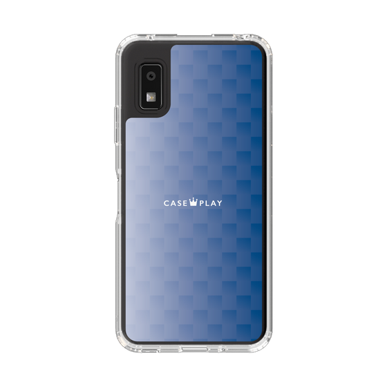 Slim Protection Case［ CASEPLAY Check - Blue ］