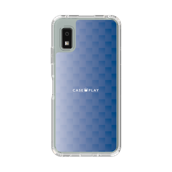 Slim Protection Case［ CASEPLAY Check - Blue ］