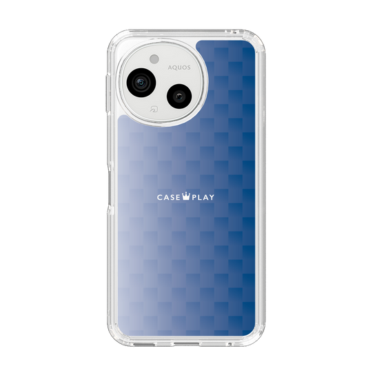 Slim Protection Case［ CASEPLAY Check - Blue ］
